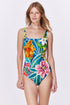 Gottex Tropicana Square Neck One Piece