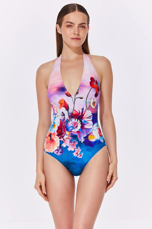 Gottex Under The Sea Halter One Piece