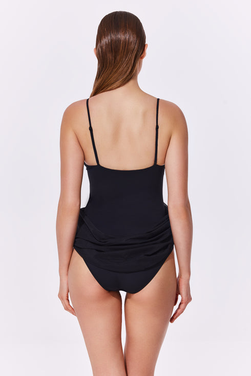 Gottex Yuri Flower Multi-Way Mesh One Piece