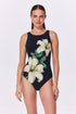 Gottex Yuri Flower Yuri Flower Post Mastectomy High Neck One Piece
