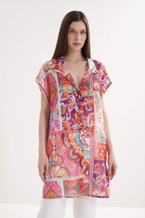 Antigel B89 La Pois Disco Beach Cover-up Blouse
