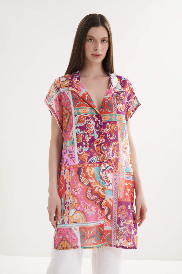 Antigel B89 La Pois Disco Beach Cover-up Blouse