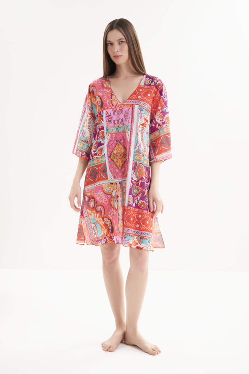 Antigel B89 La Pois Disco Tunic Beach Cover-up