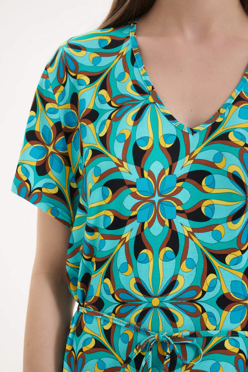 Antigel B99 La Psychedelique Tunic Beach Cover-up