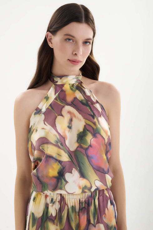 Shan Céline Silk Top
