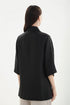 Shan Lina Linen jacket with 3/4 sleeves