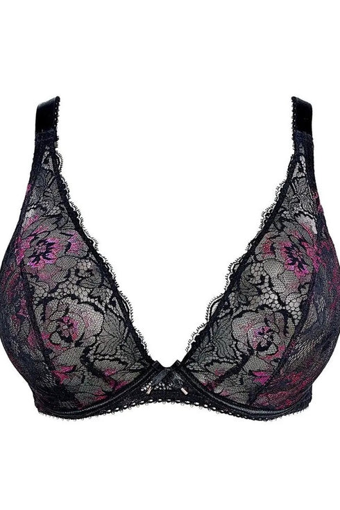 Aubade Aube Amoureuse Comfort Triangle Plunge Bra