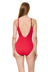 Gottex Chained Reaction Textured U Wire One Piece