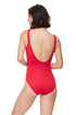 Gottex Chained Reaction Textured Surplice One Piece