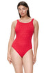 Gottex Chained Reaction Textured Post Mastectomy High Neck One Piece