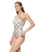 Gottex Deco Riviera High Neck Halter One Piece