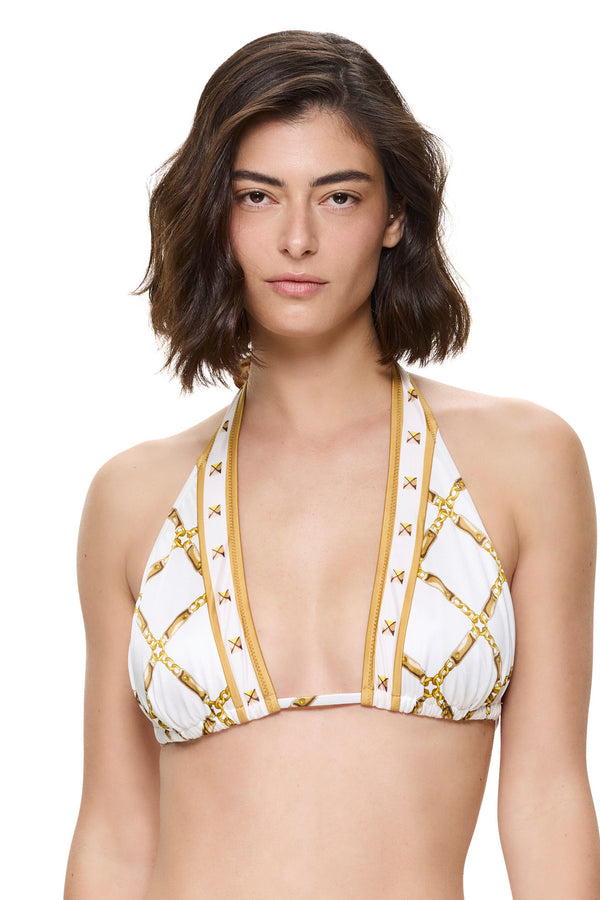 Gottex Deco Riviera Triangle Bikini Top