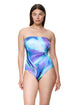Gottex Floral Rhythm Bandeau One Piece