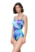 Gottex Floral Rhythm Bandeau One Piece