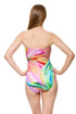 Gottex Floral Rhythm Bandeau One Piece