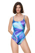 Gottex Floral Rhythm Round Neck One Piece