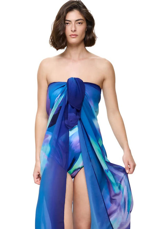Gottex Floral Rhythm Pareo