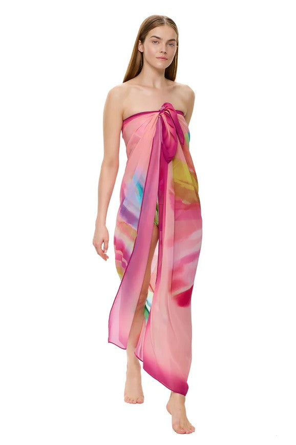 Gottex Floral Rhythm Pareo