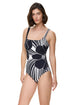 Gottex Midnight Bloom Square Neck One Piece