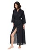 Gottex Modern Muse Belted Button Up Linen Dress