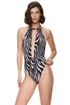 Gottex Tanzania Halter Neck Deep Plunge One Piece