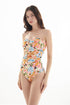 Shan Сlassique Classic bandeau one-piece swimsuit