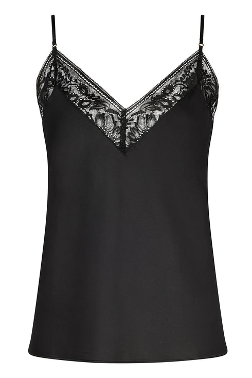 Aubade Midnight Whisper Top with thin straps