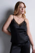 Aubade Midnight Whisper Top with thin straps