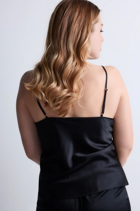 Aubade Midnight Whisper Top with thin straps