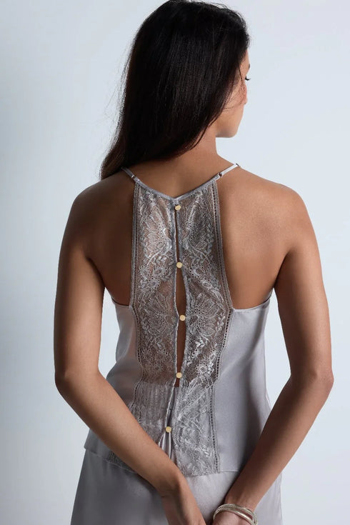 Aubade Midnight Whisper Top with thin straps