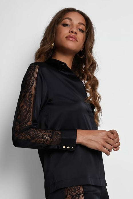 Aubade Midnight Whisper Blouse