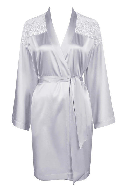 Aubade Midnight Whisper Silk kimono