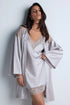 Aubade Midnight Whisper Silk kimono