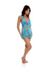 Luli Fama Ocean Breeze T Back Mini Dress
