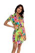 Luli Fama Luli Tropics Shirt Dress