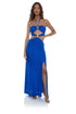 Luli Fama Brilla Double Loop Bandeau Long Dress