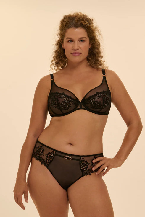 Simone Perele 1H2 Idole Sheer Plunge Bra