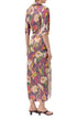 Shan Celine Long silk shirt dress