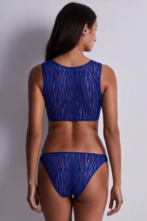 Aubade Wild Pulse Transparent sleeveless top