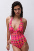 Chantelle Easy Pop Wirefree Plunge Swimsuit
