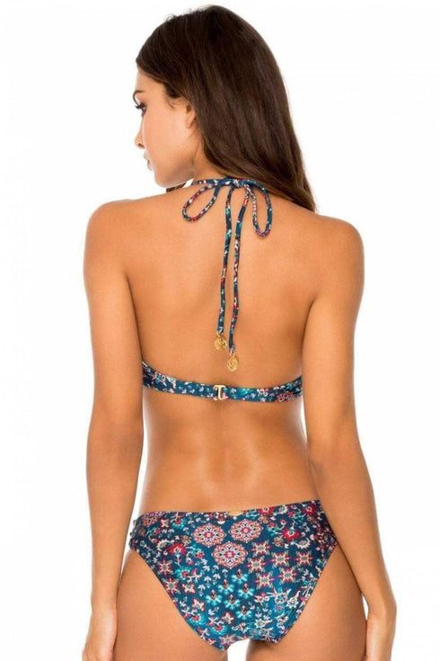 Luli Fama Cordoba Scrunch Cup Underwire Top