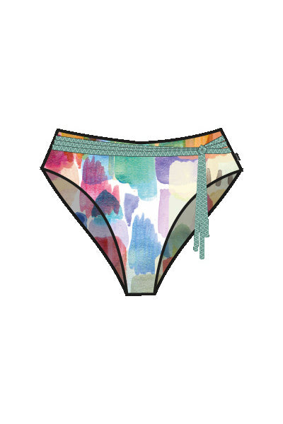 Shan Emma Mid-Rise Bikini Bottom