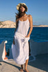 Sea Level Sunset Tie Back Sundress