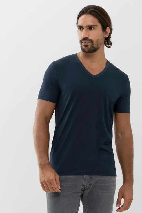Mey Serie Dry Cotton Colour V-neck Shirt