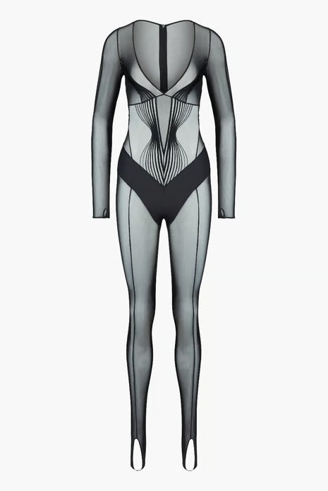 Aubade Midnight Storm Eng anliegender Anzug