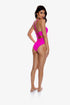 Luli Fama Amazonia Drawstring Halter Cut Out One Piece