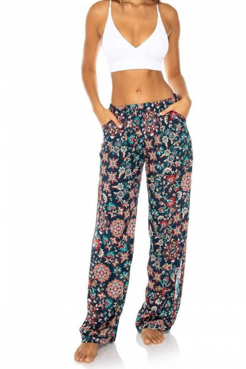 Luli Fama Cordoba Split Side Wide Leg Pant