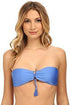 Luli Fama Cuba Libre Criss-cross Bandeau W/rem Tassel