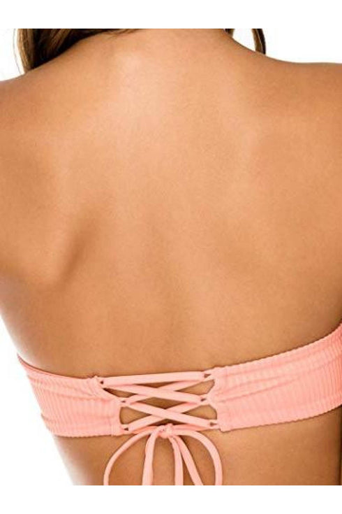 Luli Fama Orillas Del Mar Underwire Bandeau Top