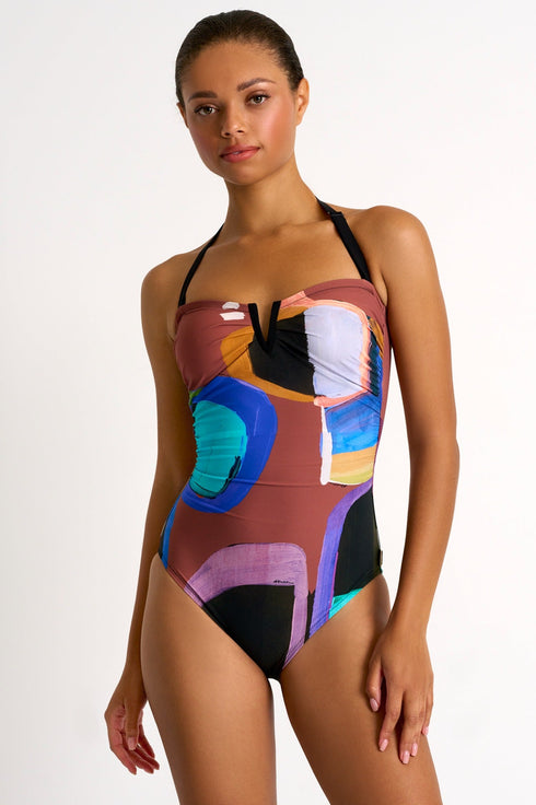 42360-08-953 - Classic Bandeau One-Piece 04 / 953 Sunny